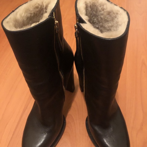 ALICE & OLIVIA LEATHER BOOTS - Picture 2 of 7